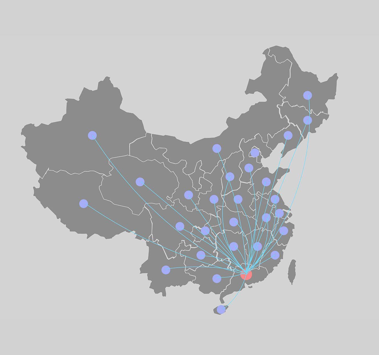 28 Chinese Cities Covered