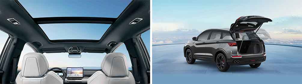 Geely Binyue L 2025 space