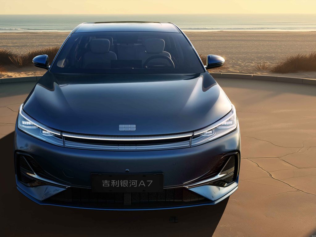 Geely Galaxy A7 face front