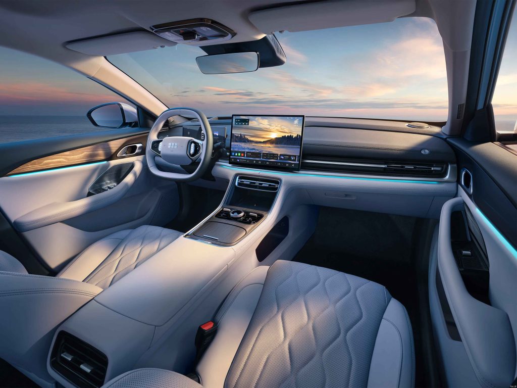 Geely Galaxy A7 interior
