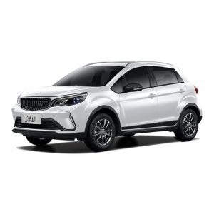 Geely Livan X3 Pro 2024 1.5L CVT XiaoSa Pure White A white SUV presented against a white background.