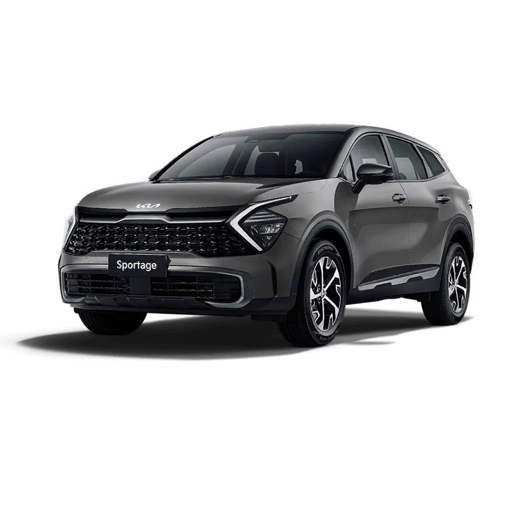 KIA Sportage 2025 1.5T 2WD Premium Intelligent Edition Star Gray A Kia Sportage SUV in a sleek gray color, featuring a modern front grille and stylish alloy wheels, presented against a plain white background.