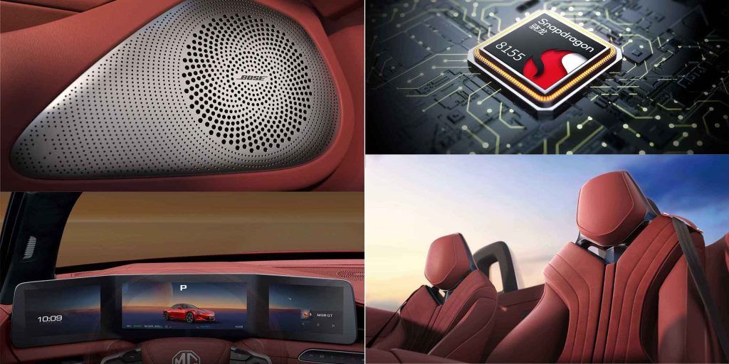 MG Cyberster 2024 interior configuration