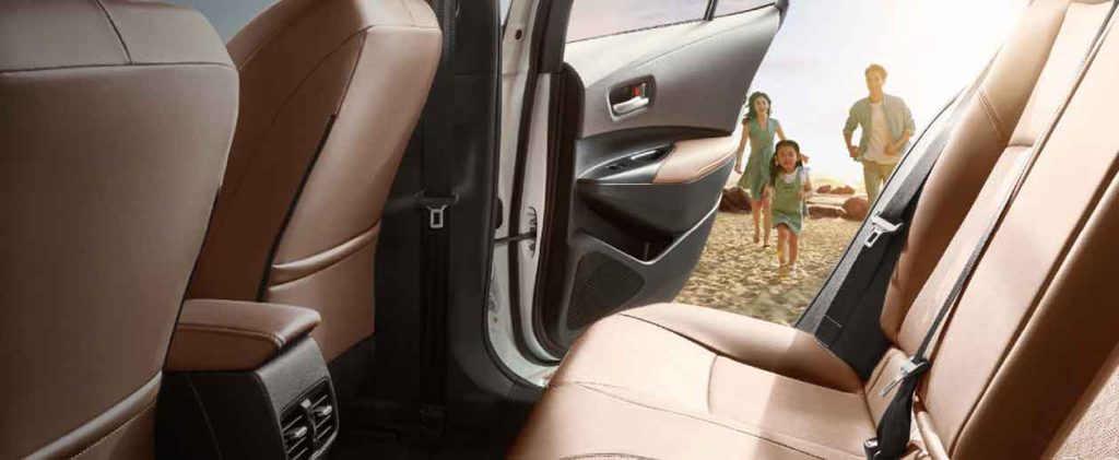 Toyota Corolla 2024 1.2T Elite seats