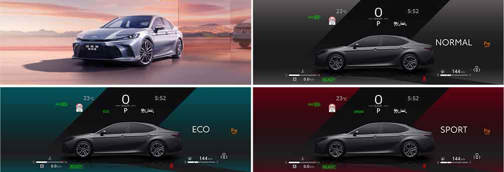 Toyota New Camry driving mode