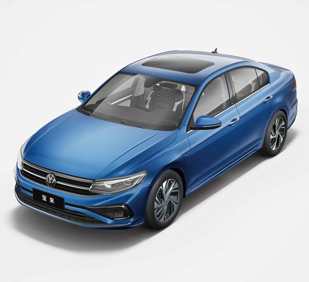Volkswagen Bora 2025 sizes
