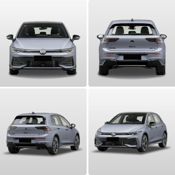 Volkswagen Golf 2025 300TSI R-LINE Four perspectives