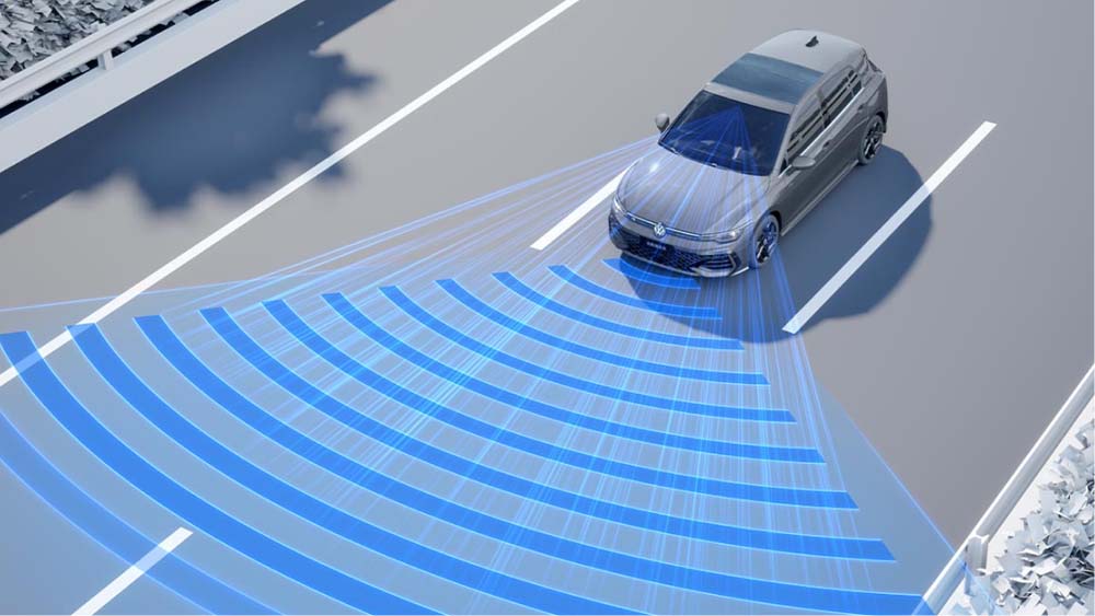 Volkswagen Golf 2025 Travel Assist with Full Speed Range