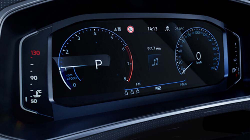 Volkswagen NewTROC 2025 10.3-inch Full Digital Cockpit