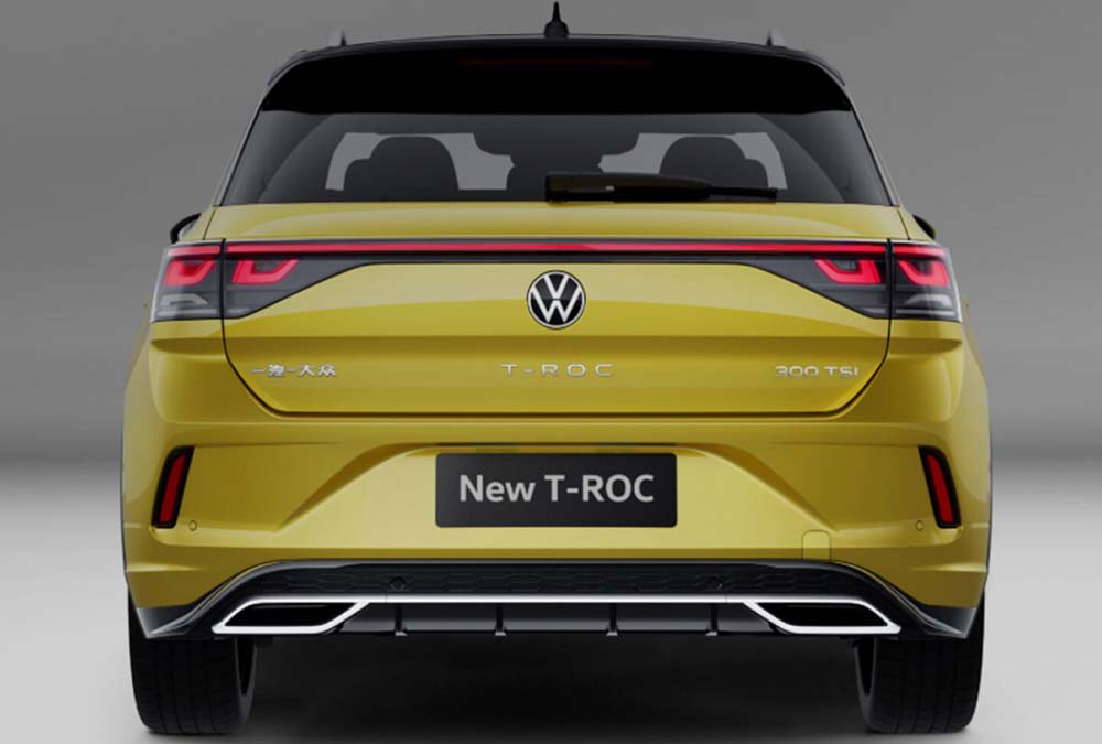 Volkswagen NewTROC 2025 Helmet-Eye Through-Type Tail Lights