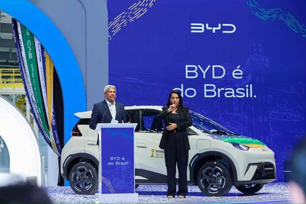 BYD Brazil Factory Production Launch Ceremony