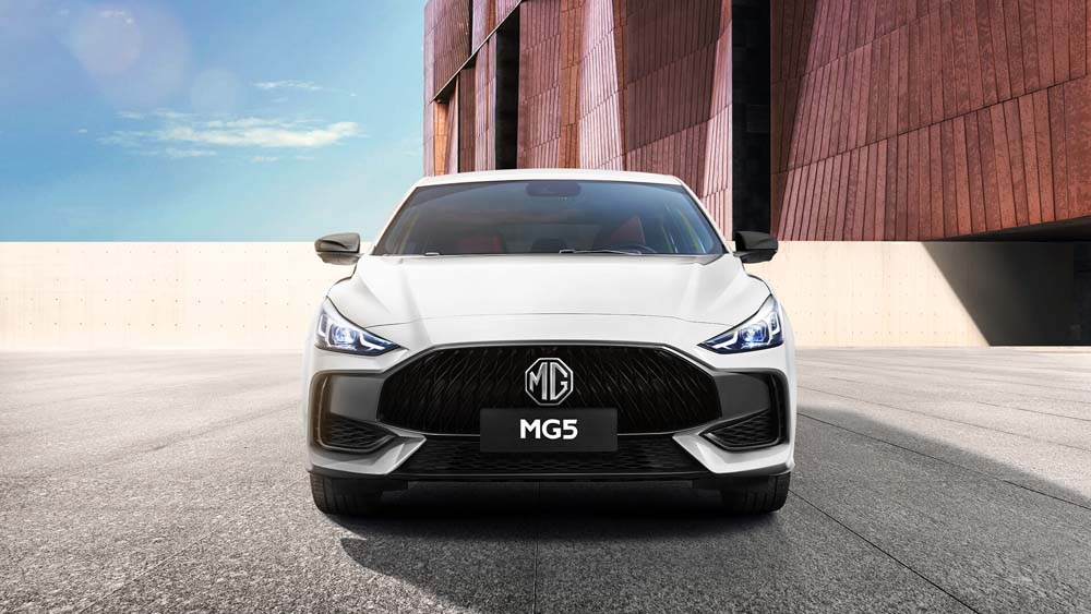 MG5 2025 180DVVT Global Luxury Edition third-generation front fascia