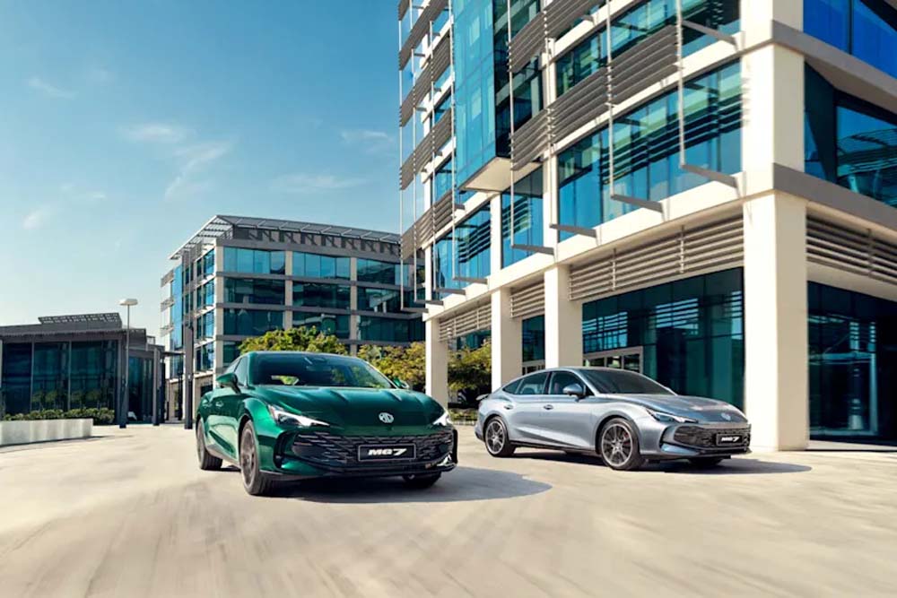 MG7 2025 1.5T 300DCT Elegant Edition Rolling Shot