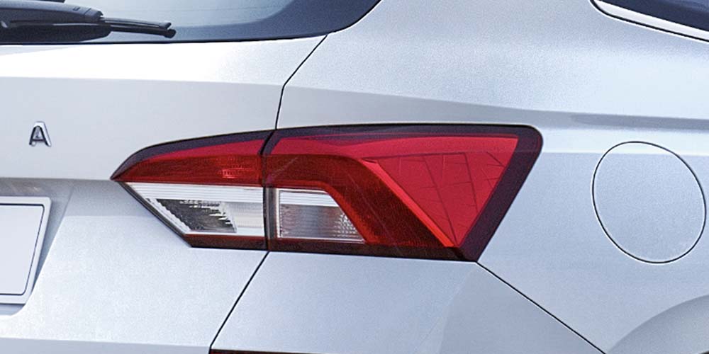 SKODA KAMIQ 2025 3D C-Shaped LED Tail Lights