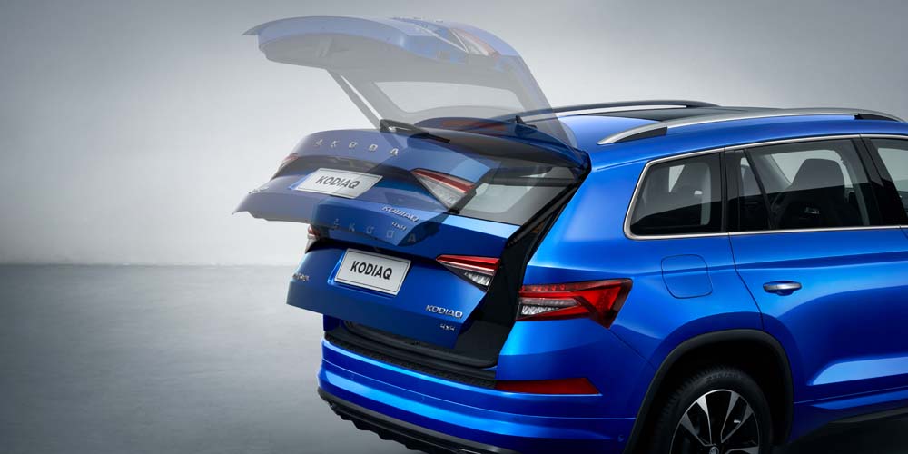 SKODA KODIAQ 2025 Extra-large Capacity Trunk with Power Tailgate