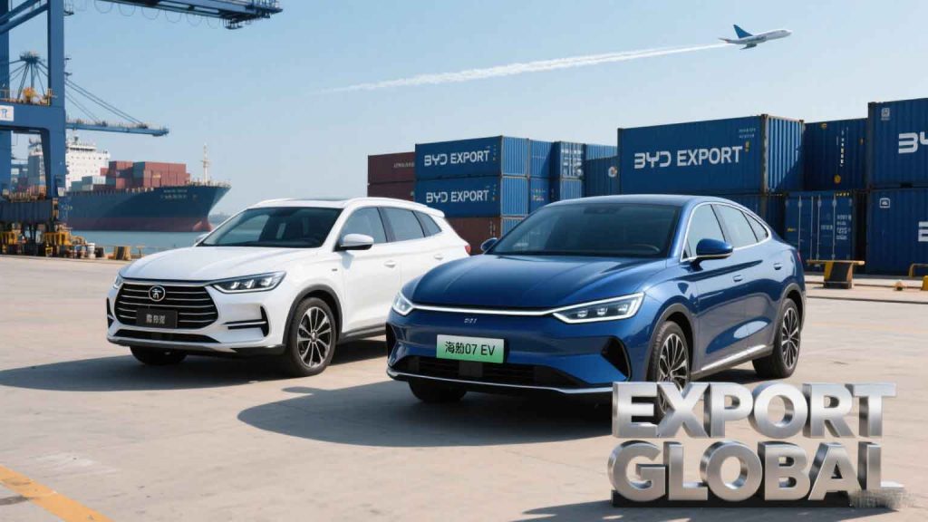 The most suitable Chinese sedan cars for export in 2025 BYD