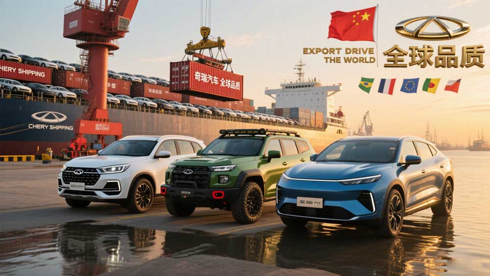 The most suitable Chinese sedan cars for export in 2025 Chery