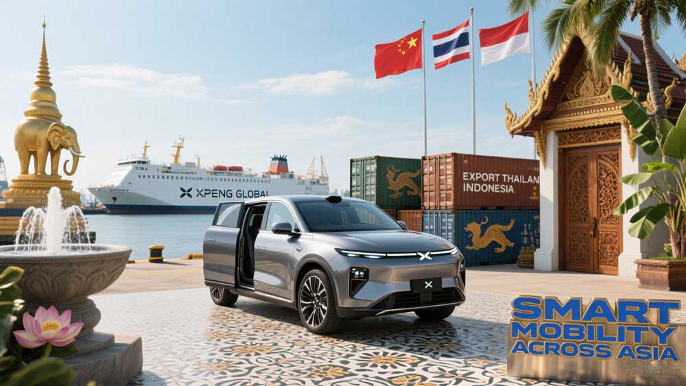 The most suitable Chinese sedan cars for export in 2025 XPENG