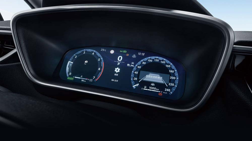 Toyota Levin 12.3-inch Full LCD Instrument Cluster