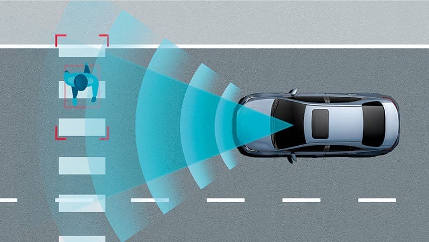 Toyota Levin PCS Pre-Collision System