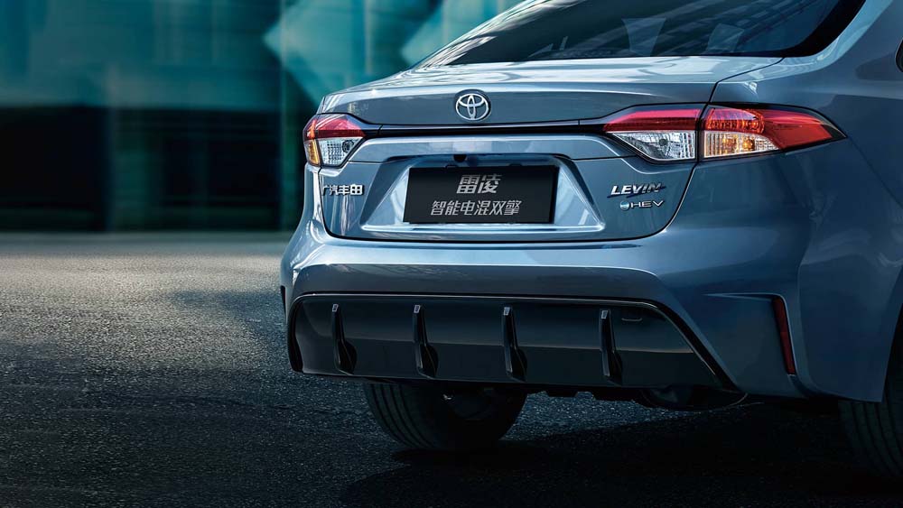 Toyota Levin Sharp Sporty Rear Styling