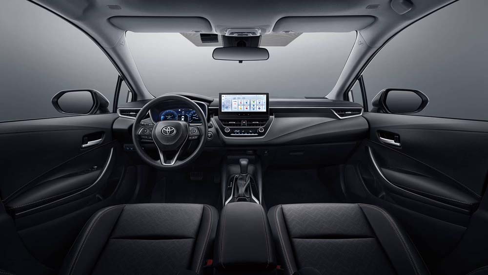 Toyota Levin black interior