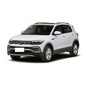 Volkswagen T Cross 2023 300TSI DSG Luxury Edition Rath White Front view of a white Volkswagen SUV.