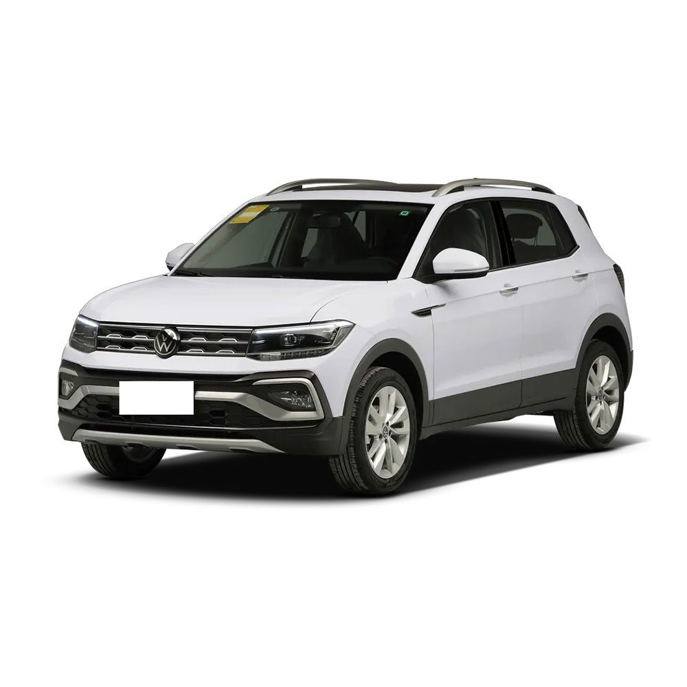 Volkswagen T Cross 2023 300TSI DSG Luxury Edition Rath White Front view of a white Volkswagen SUV.