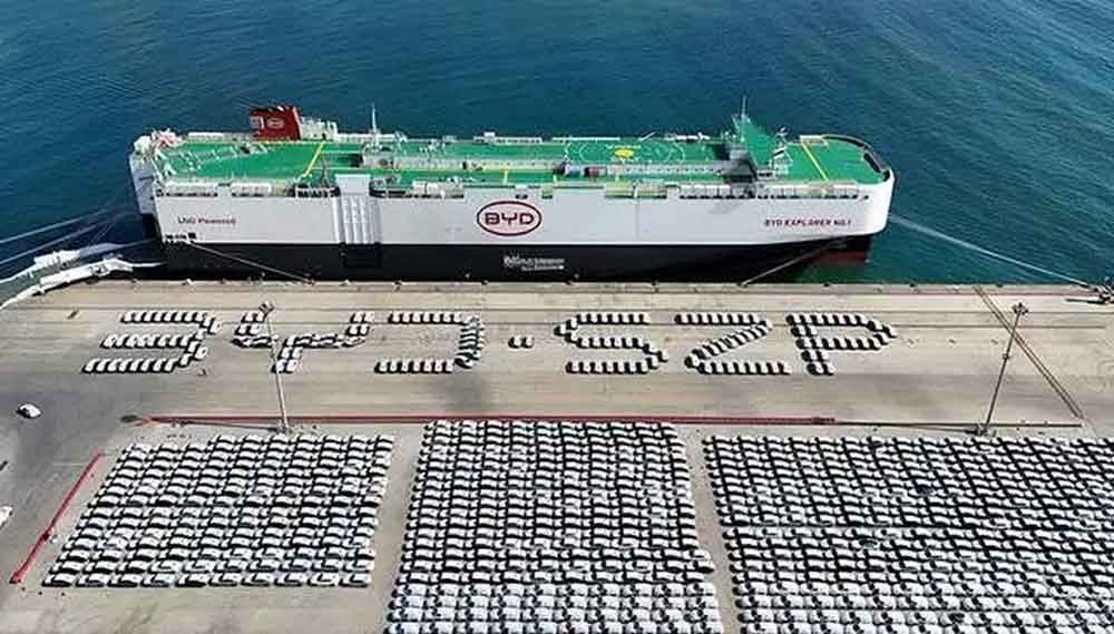 Why Are Chinese Cars So Cheap blog illustrations BYD's self-built ro-ro vessels