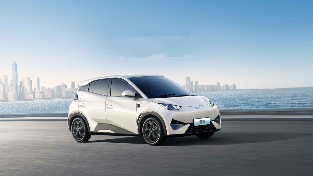 budget Chinese electric cars BYD Seagull