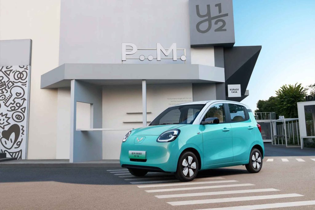 budget Chinese electric cars Wuling Hongguang MINIEV