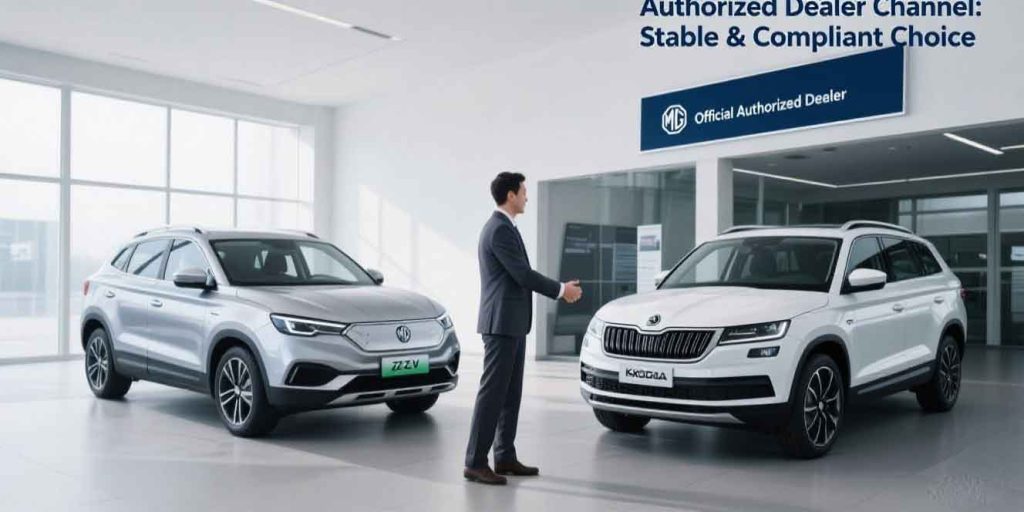 Official authorized dealer of MG and Skoda Cars