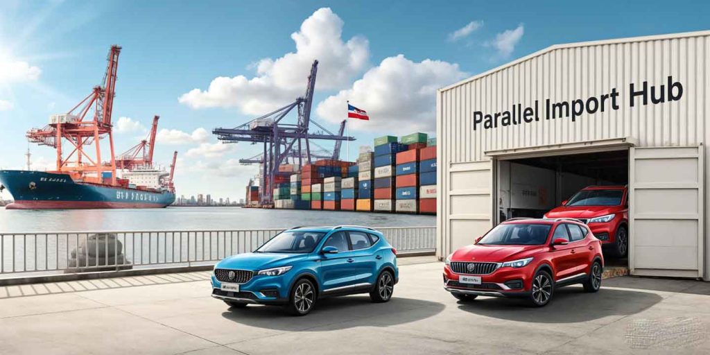 Parallel import trade of MG and Skoda cars