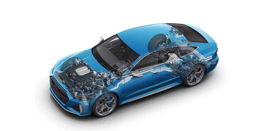 Audi RS7 Engine