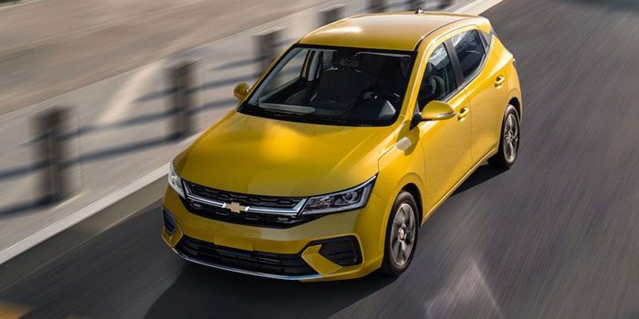 Chevrolet Aveo Rolling Shot