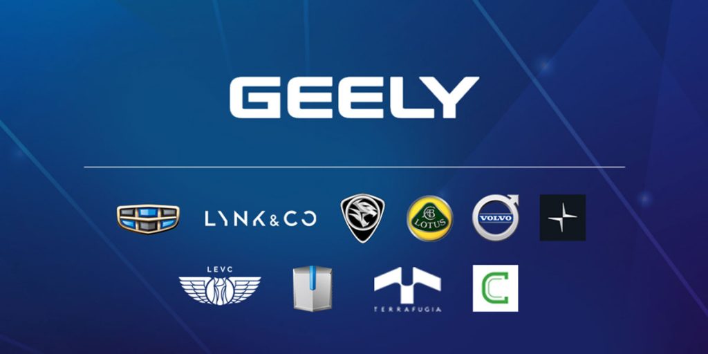Geely Auto Group's Vehicle Series Brands