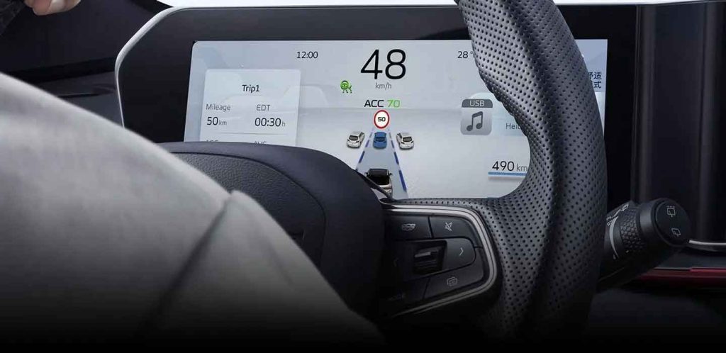 Geely Coolray 2025 10.25-inch dashboard display