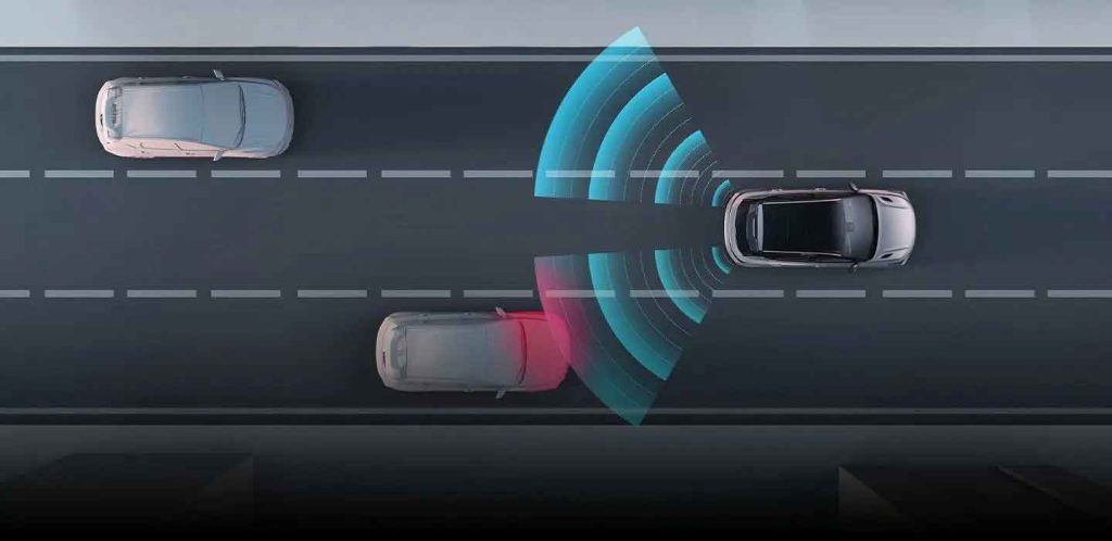 Geely Coolray 2025 blind spot detection