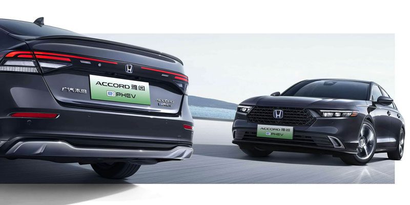 Honda ACCORD models produced in China