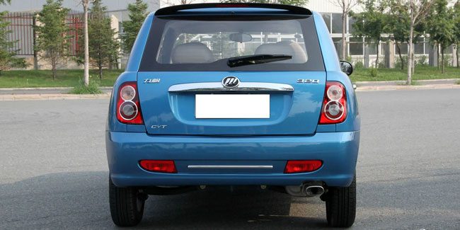 Lifan 320 Rear Elevation