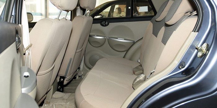 Lifan 320 Rear seat space