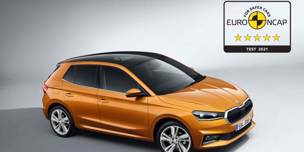 New SKODA FABIA scores five stars in Euro NCAP test