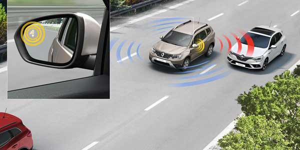 Renault Duster 2024 blind spot warning