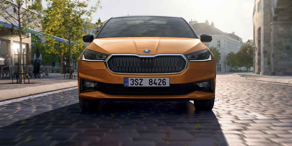 Skoda Fabia Front Elevation