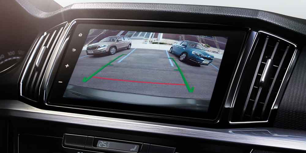 Skoda Kamiq rearview camera system