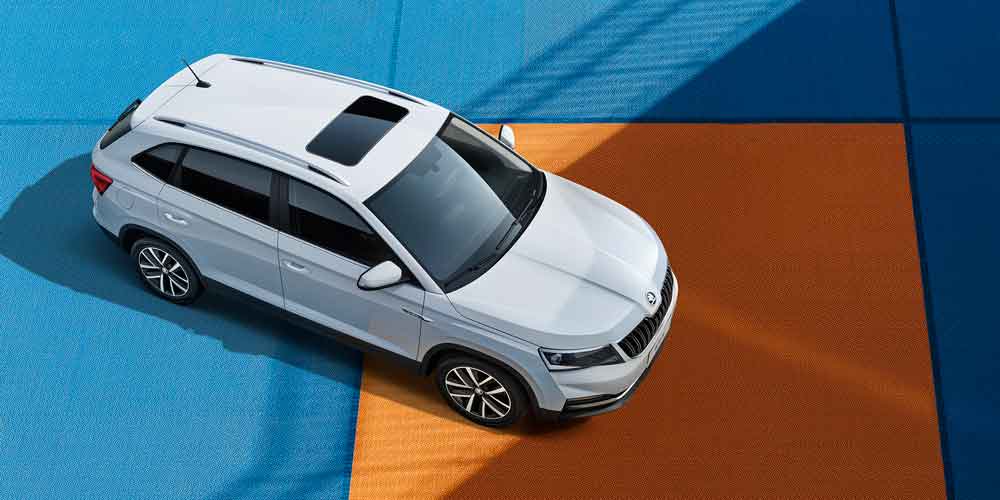 Skoda Kamiq three-dimensional character lines