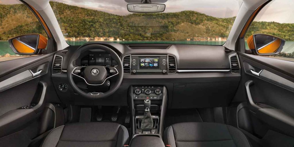 Skoda Karoq interior front