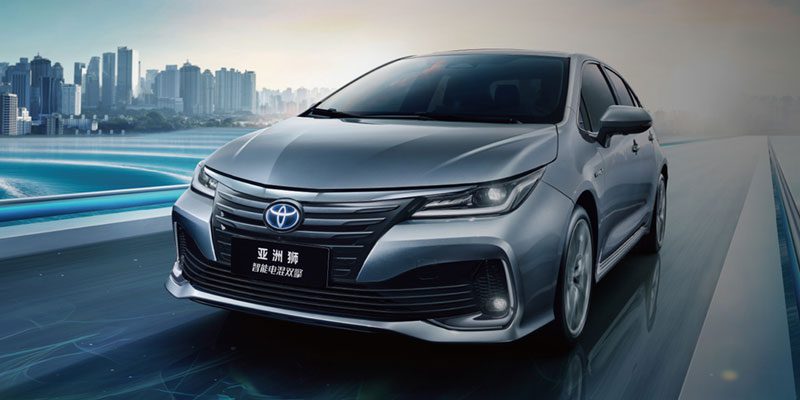 Toyato Allion models produced in China