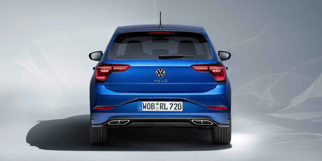 Volkswagen Polo Rear Elevation