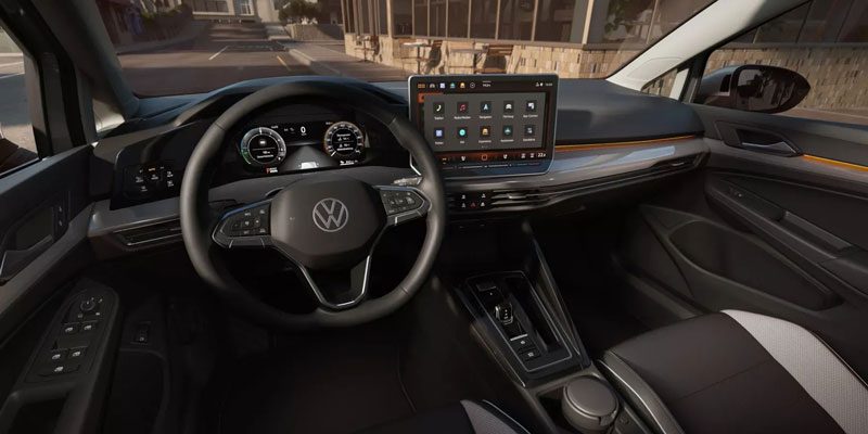 2025 Volkswagen Golf Interior Shot